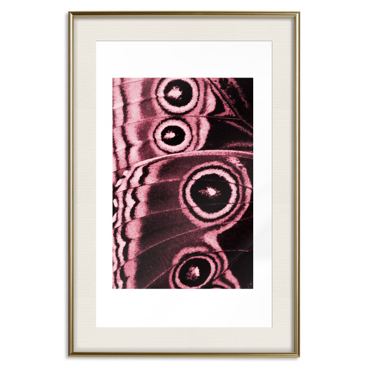 Wall Poster Subtlety of Nature - simple artistic abstraction with butterfly wings 119183 additionalImage 23