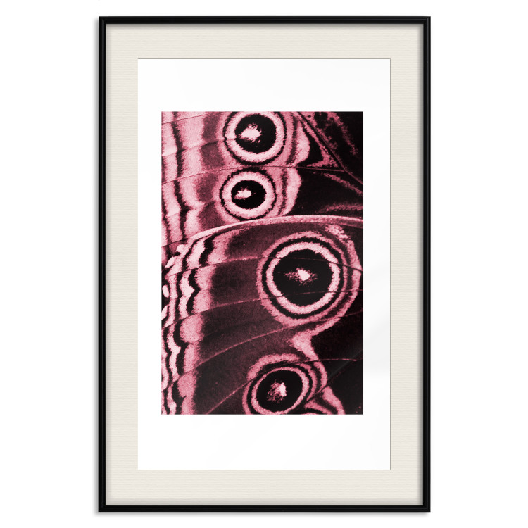 Wall Poster Subtlety of Nature - simple artistic abstraction with butterfly wings 119183 additionalImage 24