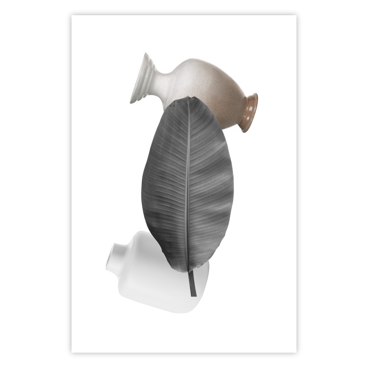 Poster Craft Power - still life of leaves and vases in abstract motif 123283 additionalImage 18