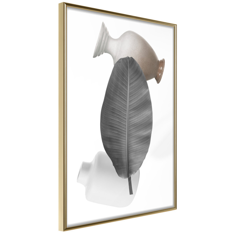 Poster Craft Power - still life of leaves and vases in abstract motif 123283 additionalImage 14