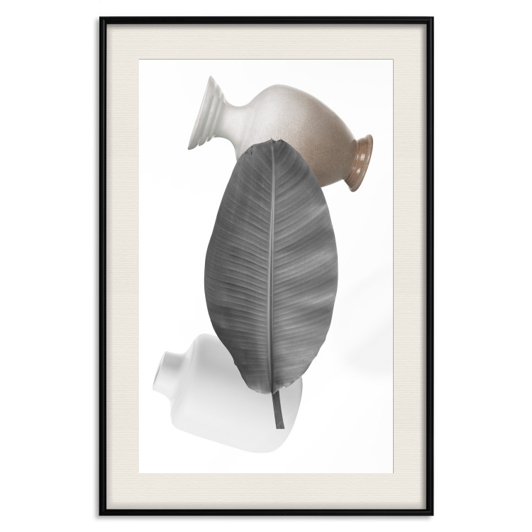 Poster Craft Power - still life of leaves and vases in abstract motif 123283 additionalImage 22