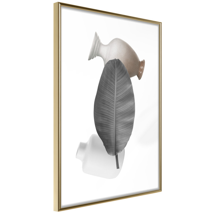 Poster Craft Power - still life of leaves and vases in abstract motif 123283 additionalImage 6