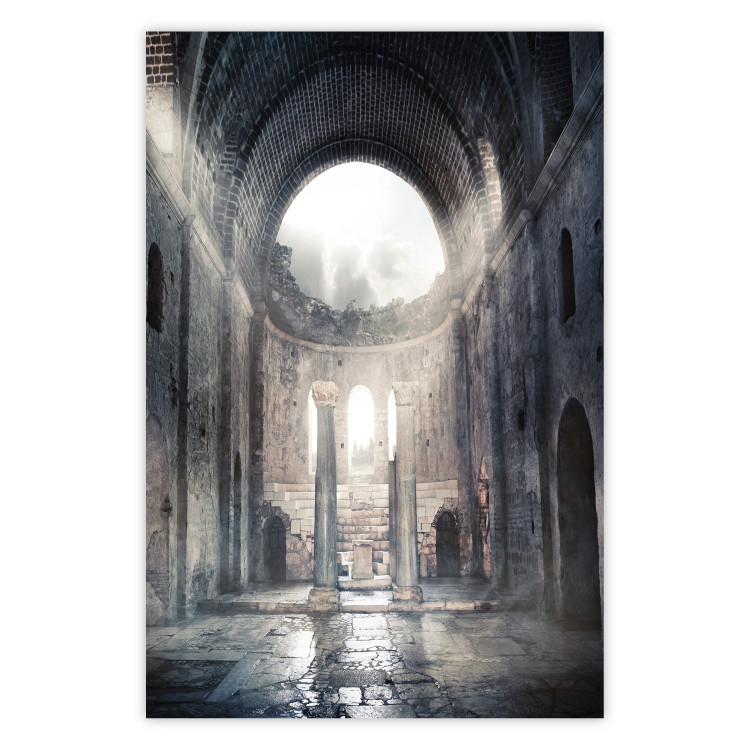 Poster Chamber of Secrets - mysterious architecture of a historic brick building 123483