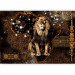 Photo Wallpaper Golden Lion 125783 additionalThumb 1