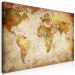 Large canvas print World Map: Time Travel II [Large Format] 128883 additionalThumb 2