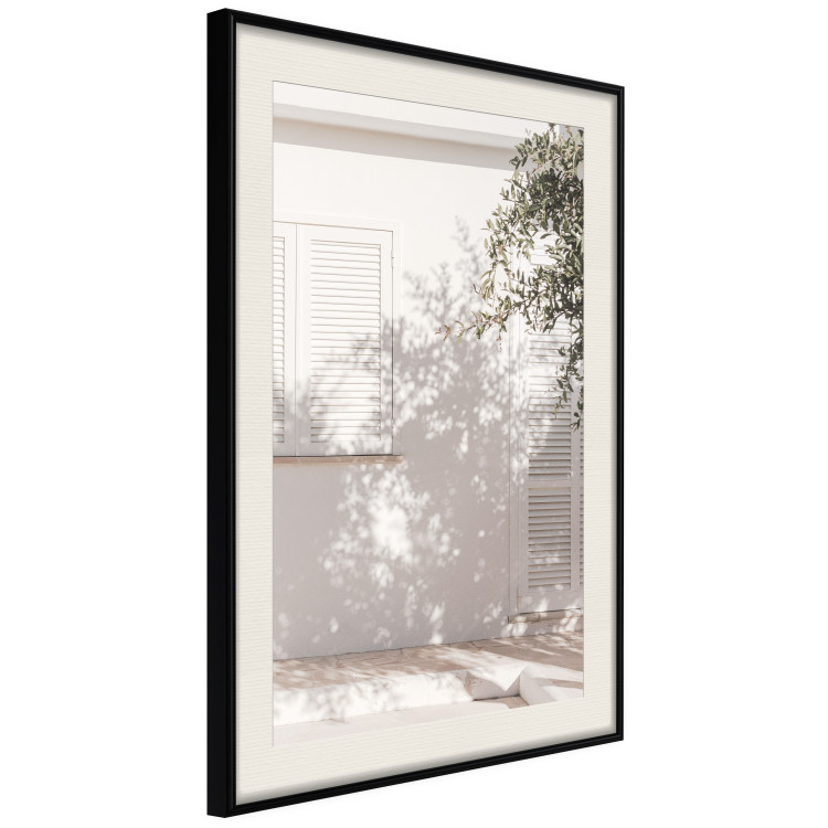 Wall Poster Fine Leaf Light - summer composition with plants against architecture backdrop 129483 additionalImage 2