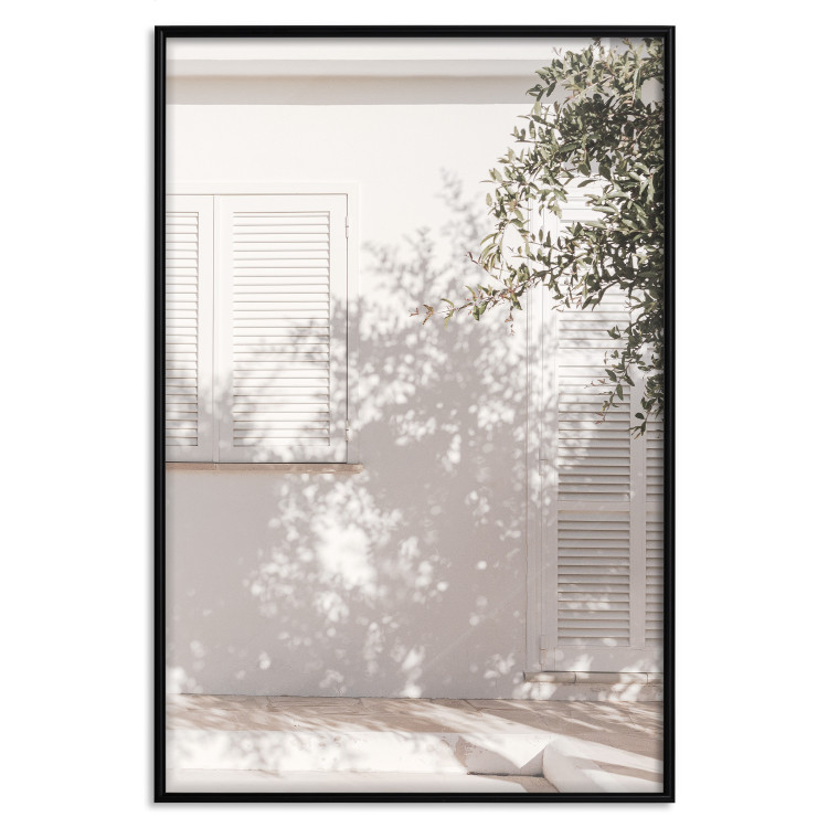 Wall Poster Fine Leaf Light - summer composition with plants against architecture backdrop 129483 additionalImage 16