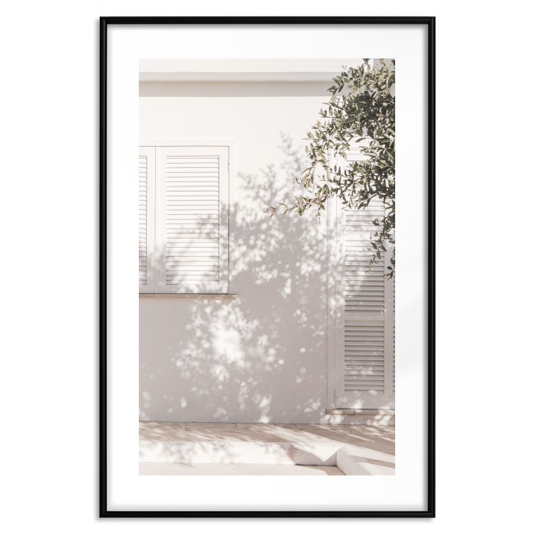Wall Poster Fine Leaf Light - summer composition with plants against architecture backdrop 129483 additionalImage 17