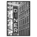Wall Poster New York Neon - black and white architecture of buildings in New York 129783 additionalThumb 16
