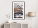 Poster Kirkjufell - winter landscape of a mountain and a stream against the sky 130383 additionalThumb 15