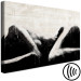 Canvas Print Reclining Beauty (1-piece) Wide - black and white men and women 131983 additionalThumb 6