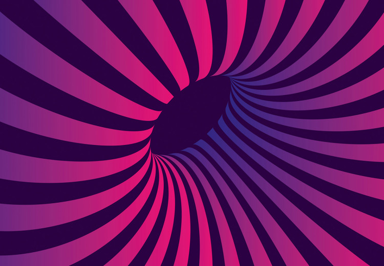 Photo Wallpaper Three-dimensional donuts - 3D abstraction on a violet background 132183 additionalImage 3