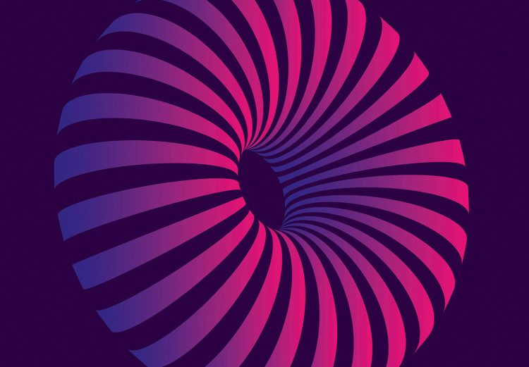 Photo Wallpaper Three-dimensional donuts - 3D abstraction on a violet background 132183 additionalImage 4