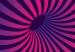 Photo Wallpaper Three-dimensional donuts - 3D abstraction on a violet background 132183 additionalThumb 3