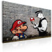 Canvas Print Mario and Cop by Banksy 132483 additionalThumb 2