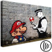 Canvas Print Mario and Cop by Banksy 132483 additionalThumb 6