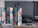 Room Divider Triangular Ornaments II (5-piece) - colorful oriental composition 134283 additionalThumb 4