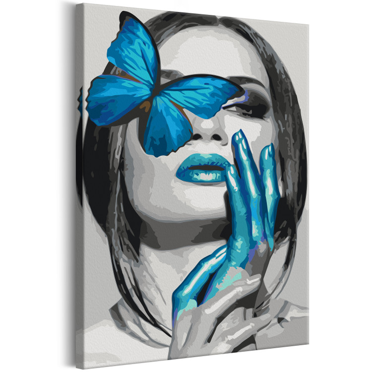 Paint by Number Kit Blue Butterfly  134883 additionalImage 6
