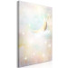 Canvas Print Night of Colors (1-piece) Vertical - starry composition for children 143483 additionalThumb 2