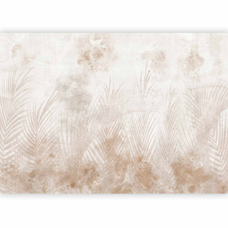 Wall Mural Sandy Relaxation - Delicate Beige Palm Leaves 145283 additionalImage 5