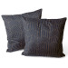 Decorative Velor Pillow Geometric herringbone - a minimalist pattern in art deco style 147083 additionalThumb 3