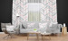 Decorative Curtain The lightness of marble - a minimalist composition in glamour style 147683 additionalThumb 4