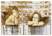 Paint by Number Kit Pensive Angels - Boys With Wings Leaning Against a Wooden Fence 149783 additionalThumb 3