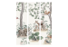 Folding Screen Forest Story - Watercolor Landscape With Animals for Children [Room Dividers] 150983 additionalThumb 3
