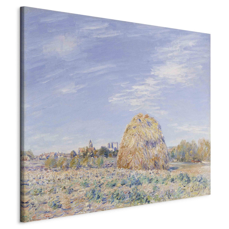 Reproduction Painting Haystack on the Banks of the Loing 154183 additionalImage 2