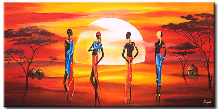 Canvas Art Print Beauty under the african sun 49283