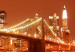 Canvas Print New York: Brooklyn Bridge by night 58383 additionalThumb 3