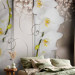 Wall Mural Elegant Flowers - Abstraction with White Orchids on a Patterned Background 60183 additionalThumb 2