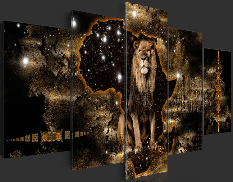 Print On Glass Golden Lion [Glass] 92383 additionalImage 6