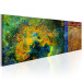 Canvas Art Print Secret of Sunlit Cave - Colorful Metal Texture Abstraction 97583 additionalThumb 2