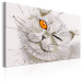 Canvas Print Grey Cat 97983 additionalThumb 2