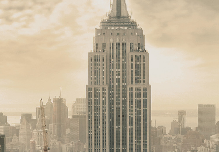 Canvas Beige Manhattan (5-piece) - Overcast Sky Over New York 98583 additionalImage 5
