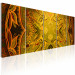 Canvas Oriental pattern - a fragment of a mandala in warm autumn colors 104993 additionalThumb 2