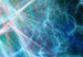 Poster Supernova - modern abstraction with light in blue tones 121893 additionalThumb 4