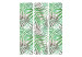 Folding Screen Wild Leaves - tropical and colorful foliage motif on a white background 123293 additionalThumb 3