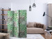 Folding Screen Wild Leaves - tropical and colorful foliage motif on a white background 123293 additionalThumb 4