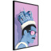 Wall Poster Freddie - fanciful portrait of a man with a crown and glasses 123493 additionalThumb 10