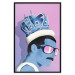 Wall Poster Freddie - fanciful portrait of a man with a crown and glasses 123493 additionalThumb 24