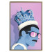 Wall Poster Freddie - fanciful portrait of a man with a crown and glasses 123493 additionalThumb 16