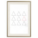 Wall Poster Misfit Element - triangular geometric shapes on a white background 124493 additionalThumb 19