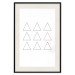 Wall Poster Misfit Element - triangular geometric shapes on a white background 124493 additionalThumb 18