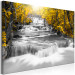 Large canvas print Cascade of Thoughts (Yellow) [Large Format] 125693 additionalThumb 2