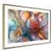 Wall Poster Abyss - worm among multicolored patterns in an abstract motif 127293 additionalThumb 7