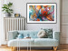Wall Poster Abyss - worm among multicolored patterns in an abstract motif 127293 additionalThumb 18