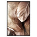 Poster Golden Rustle - composition of brown leaves with distinct texture 127393 additionalThumb 17