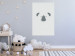 Poster Smiling Koala - animal with a funny face on a solid gray background 130693 additionalThumb 4